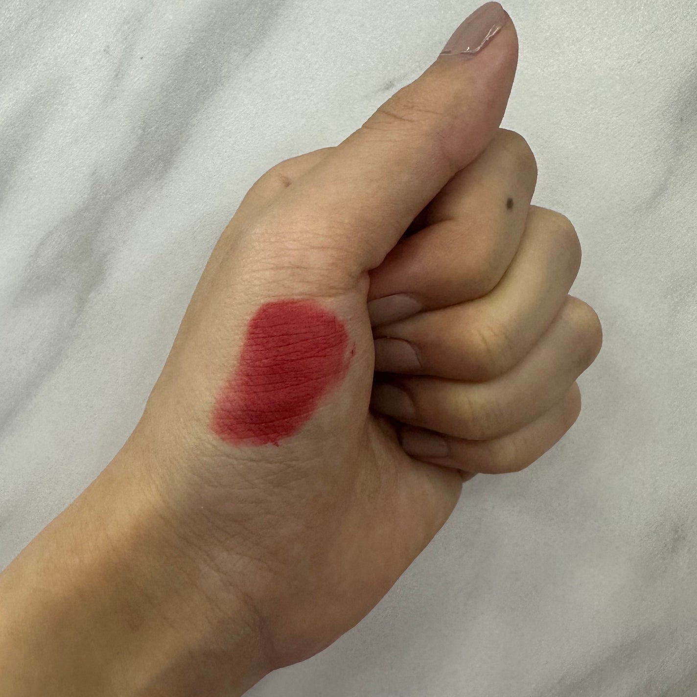 スーパーマットリップ&チークマッド/INTO U/口紅を使ったクチコミ(2枚目)