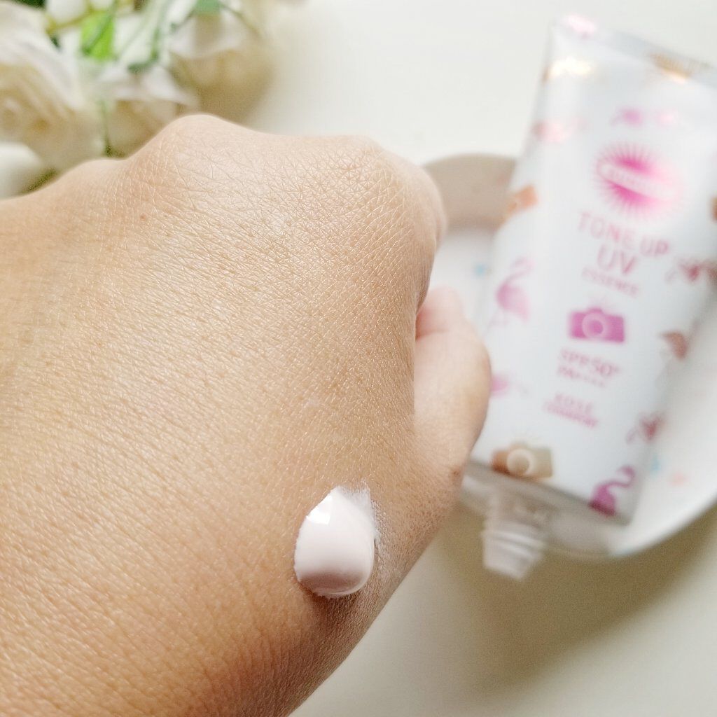 トーンアップUV エッセンス/サンカット®/日焼け止めローションを使ったクチコミ(3枚目)