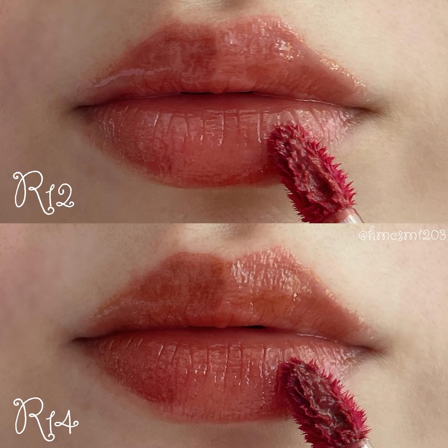 ロウグロウジェルティント/hince/リップティントを使ったクチコミ（3枚目）