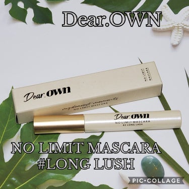 Dear.own NO LIMIT MASCARAのクチコミ「アイシャドウとセットで購入したマスカラ🎵

『Dear.own  NO LIMIT MASCA.....」（1枚目）