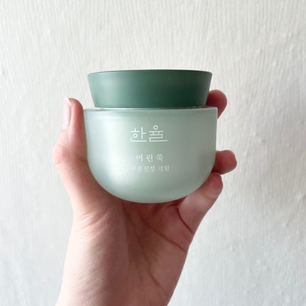 ピュアアルテミシア カーミングウォータークリーム/HANYUL(ハンユル)/フェイスクリームを使ったクチコミ(1枚目)