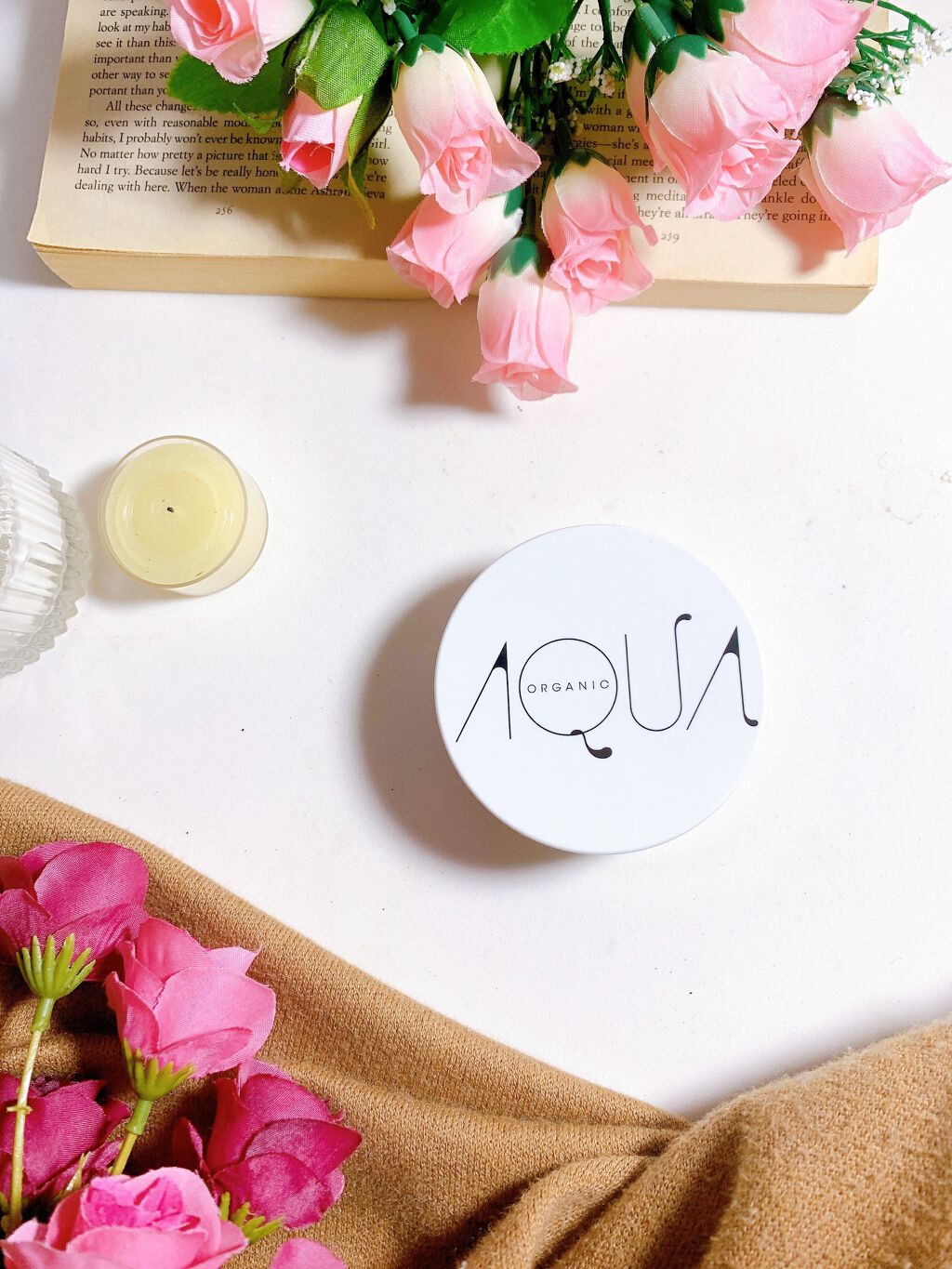 オーガニッククッションコンパクト/アクア・アクア/クッションファンデーションを使ったクチコミ（1枚目）