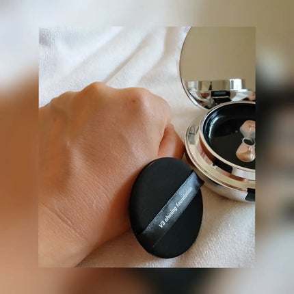 V3シャイニングファンデーション/SPICARE/クッションファンデーションを使ったクチコミ(4枚目)