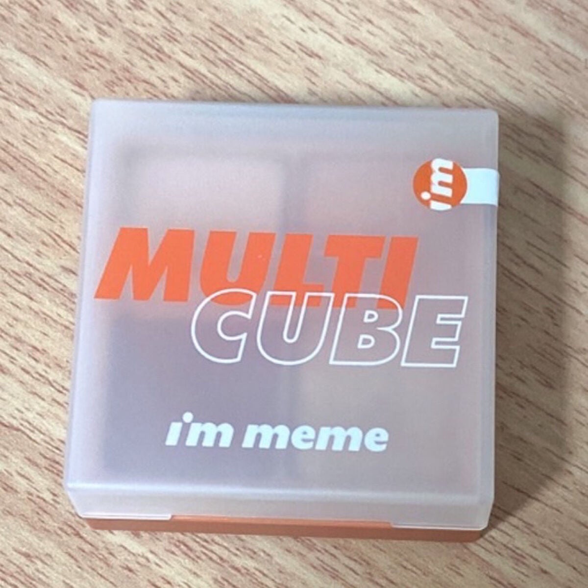 マルチキューブ/i’m meme/アイシャドウパレットを使ったクチコミ(6枚目)