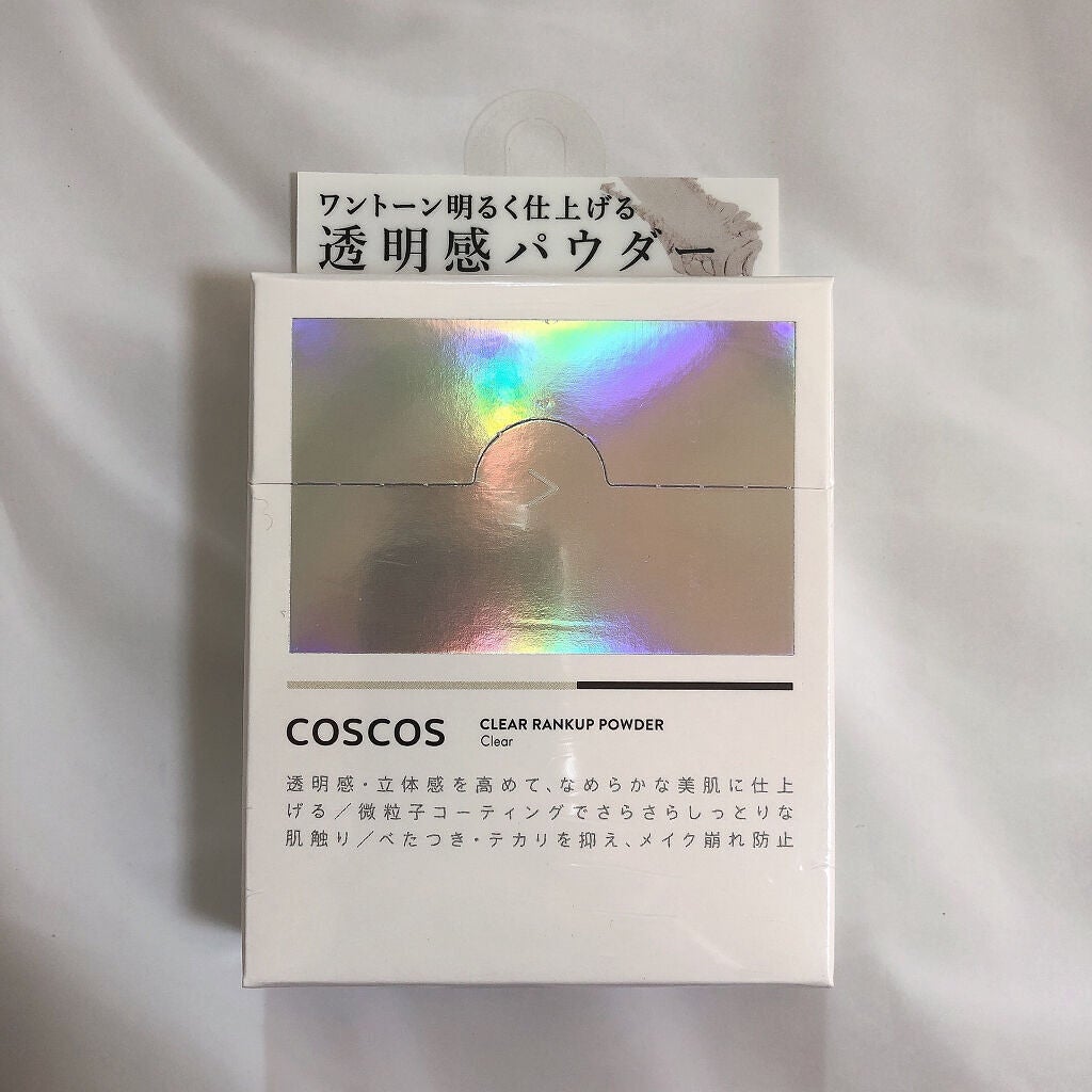 クリアランクアップパウダー/COSCOS/プレストパウダーを使ったクチコミ(2枚目)