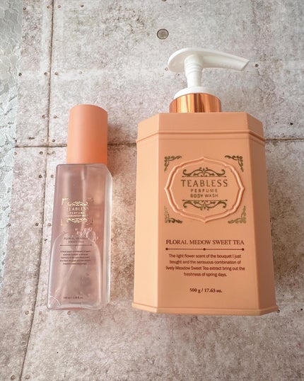 パヒュームヘア&ボディミスト フローラルメドウスウィートティー/TEABLESS/ヘアミストを使ったクチコミ(1枚目)