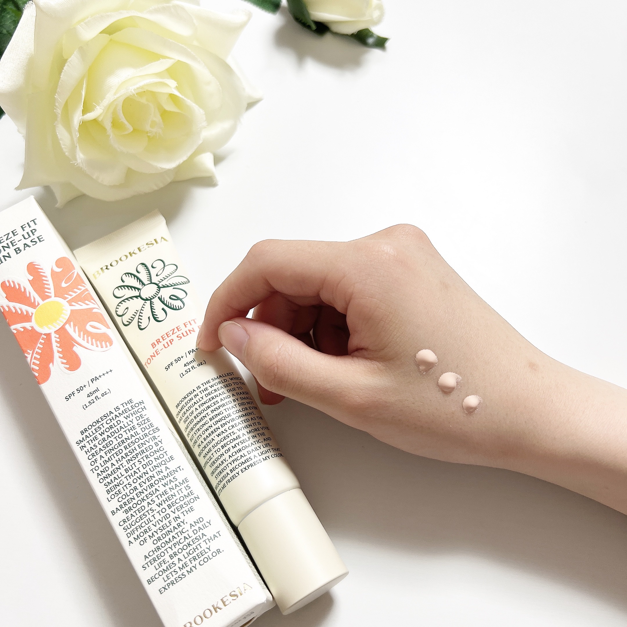 ブリーズフィット トーンアップ サンベース/BROOKESIA/日焼け止めクリームを使ったクチコミ（1枚目）