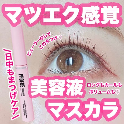 ビューティーアップマスカラ/PHOEBE BEAUTY UP/マスカラを使ったクチコミ(1枚目)
