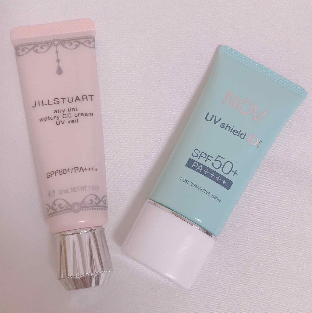 UVシールドEX/NOV/日焼け止めクリームを使ったクチコミ(1枚目)