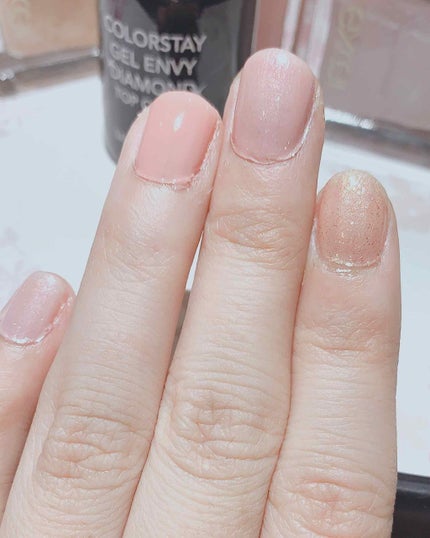 REVLON カラーステイ ジェル エンビー ダイヤモンド トップ コート Nのクチコミ「エクセルネイルポリッシュN
NL02フラワークラウン
NL08ピュアクライ
NL09オーロラ.....」(3枚目)