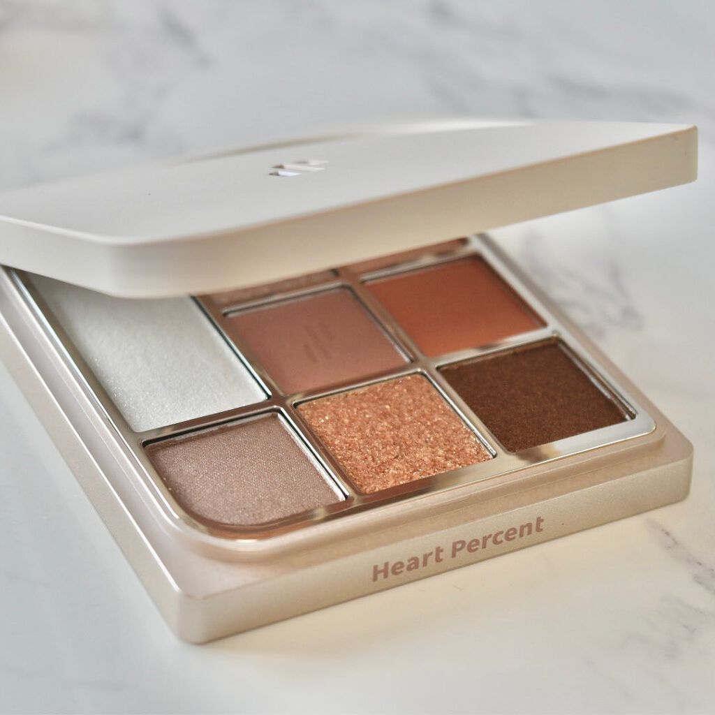 ドットオンムードアイパレット/Heart Percent/アイシャドウパレットを使ったクチコミ(2枚目)