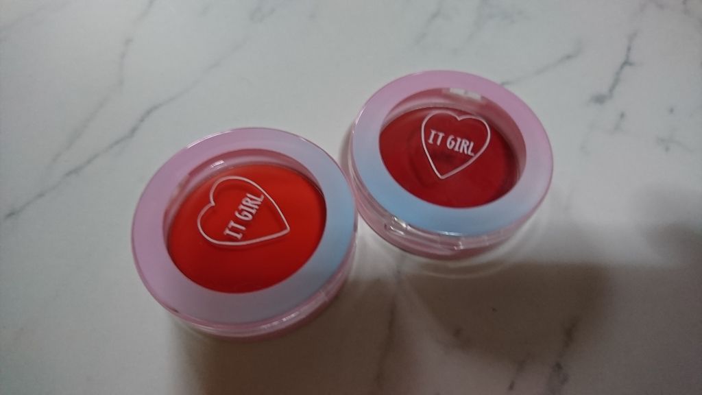 ダイソー×IT GIRL クリームチーク&リップ/DAISO/ジェル・クリームチークを使ったクチコミ(1枚目)