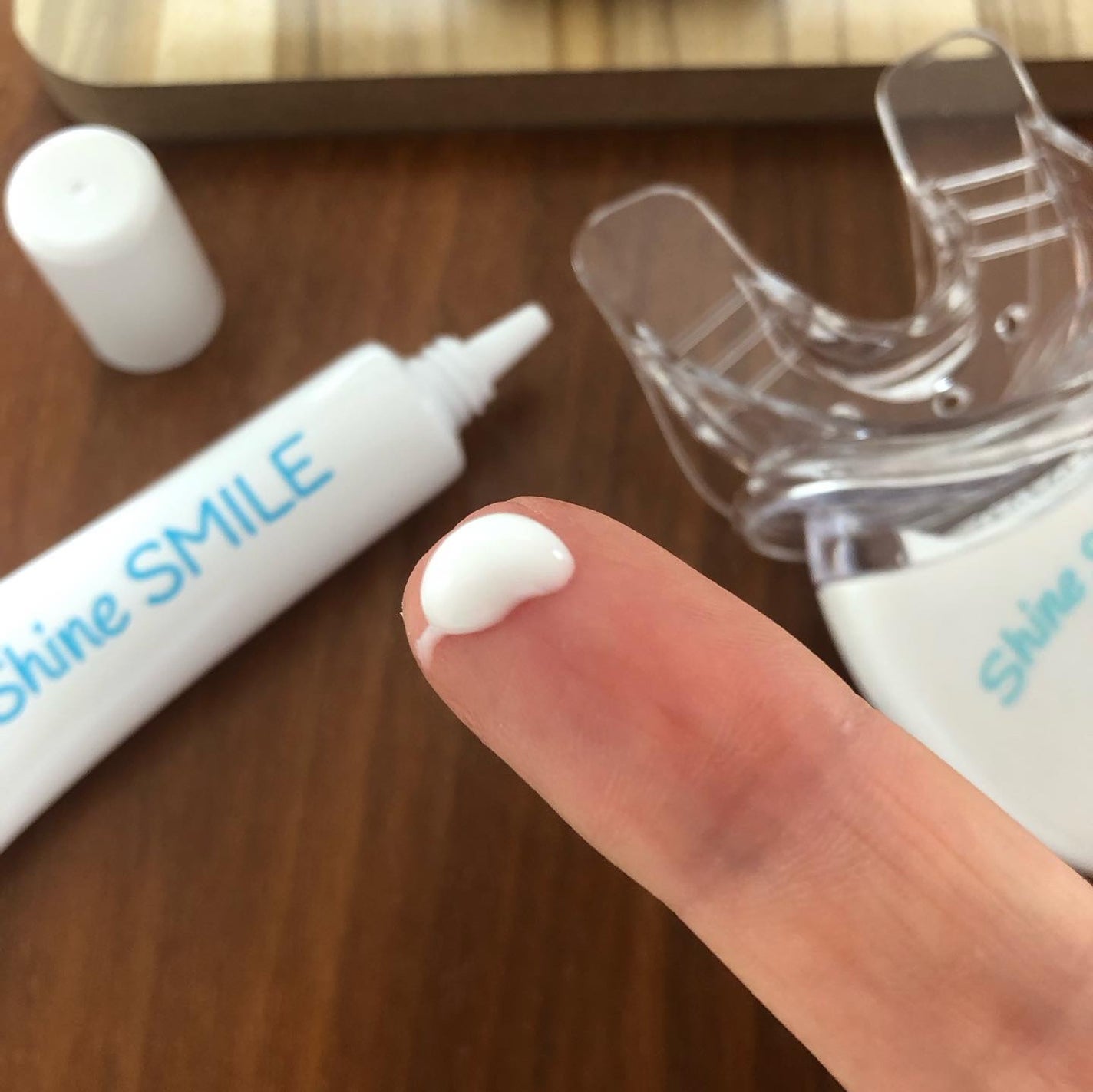 ホワイトニングスタートキット/SHINE SMILE/その他オーラルケアを使ったクチコミ(4枚目)