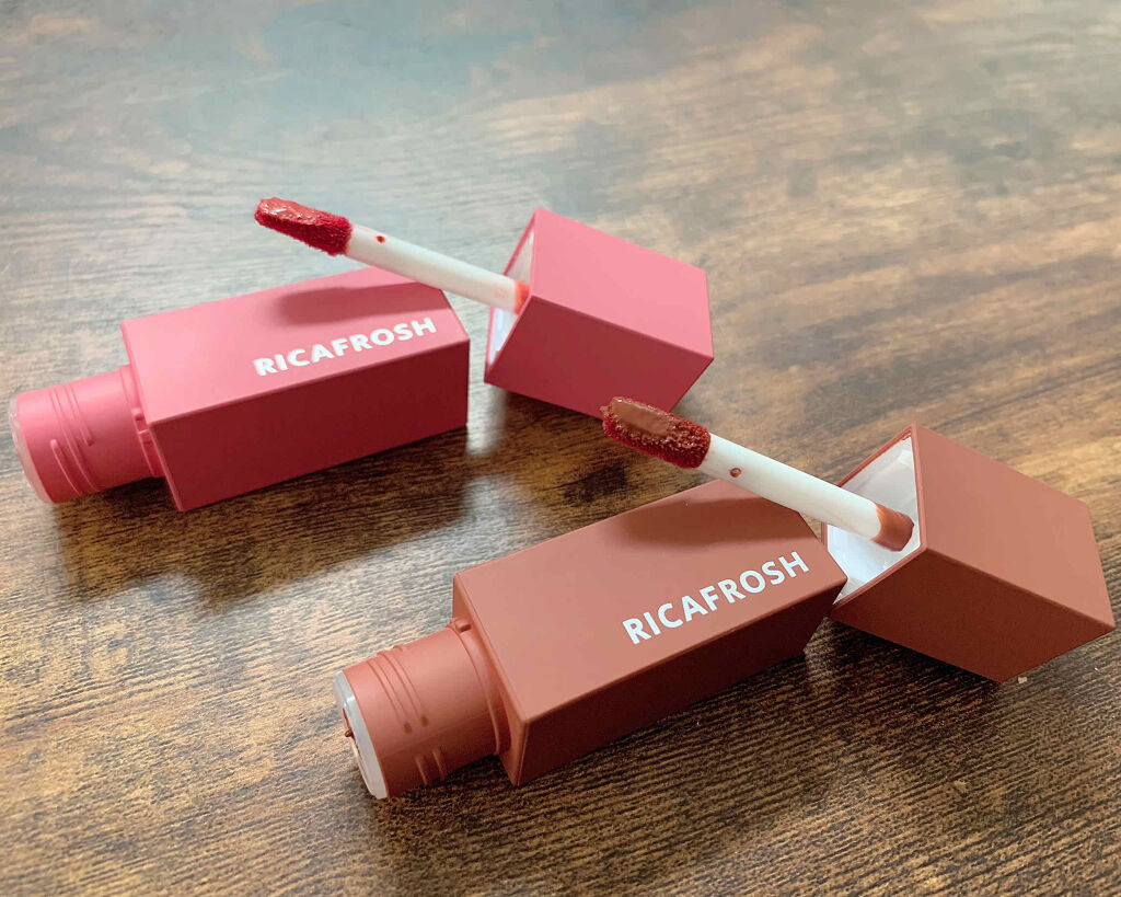 ジューシーリブティント/RICAFROSH/リップティントを使ったクチコミ（2枚目）