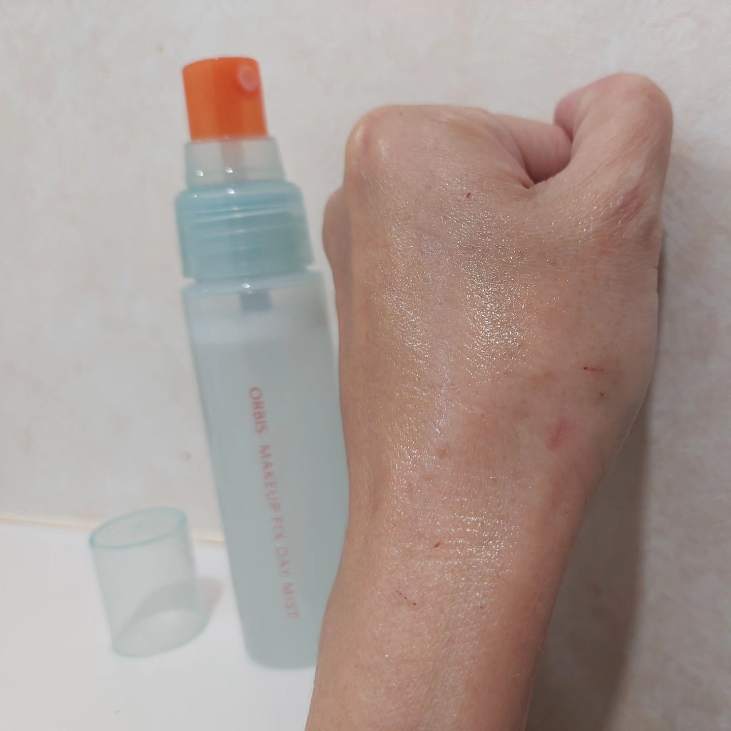 メイクフィックス デイミスト/オルビス/ミスト状化粧水を使ったクチコミ（2枚目）