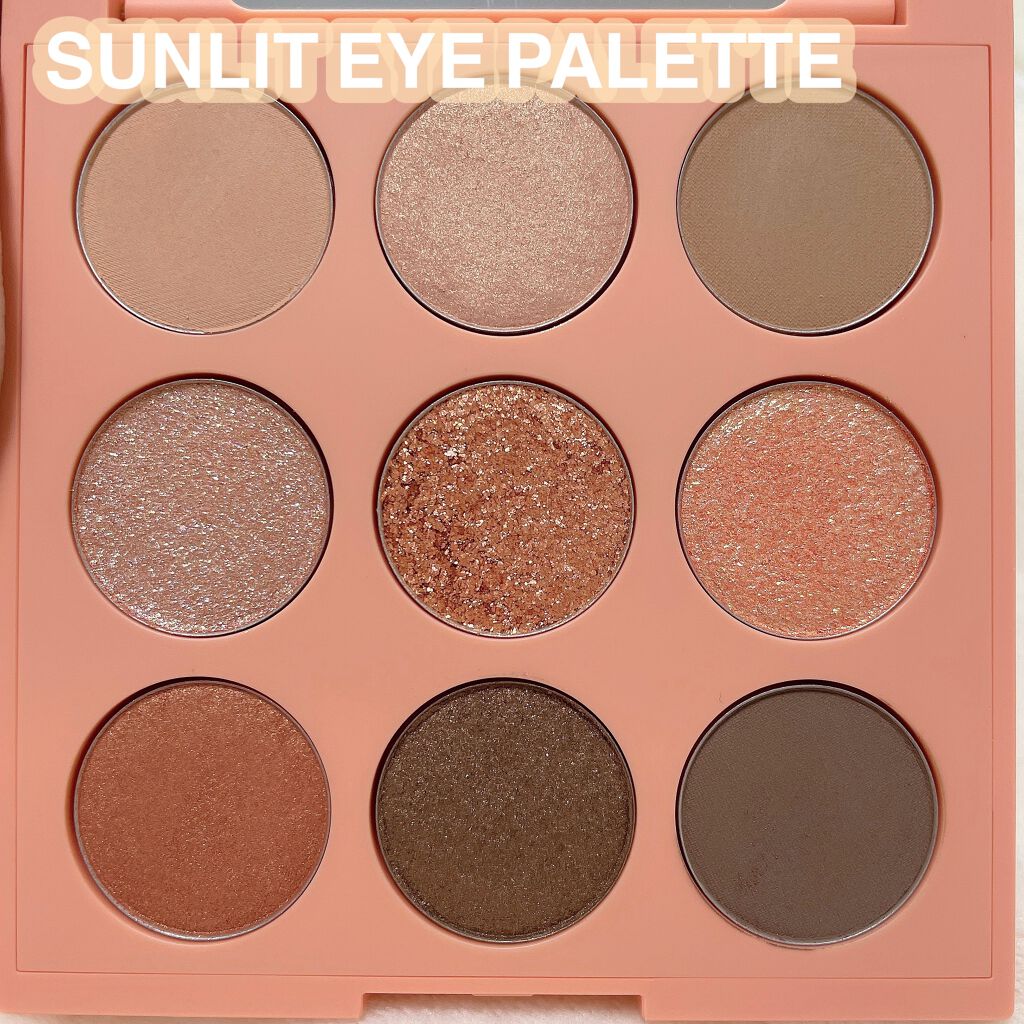 サンリットアイパレット/AMUSE/アイシャドウパレットを使ったクチコミ(2枚目)