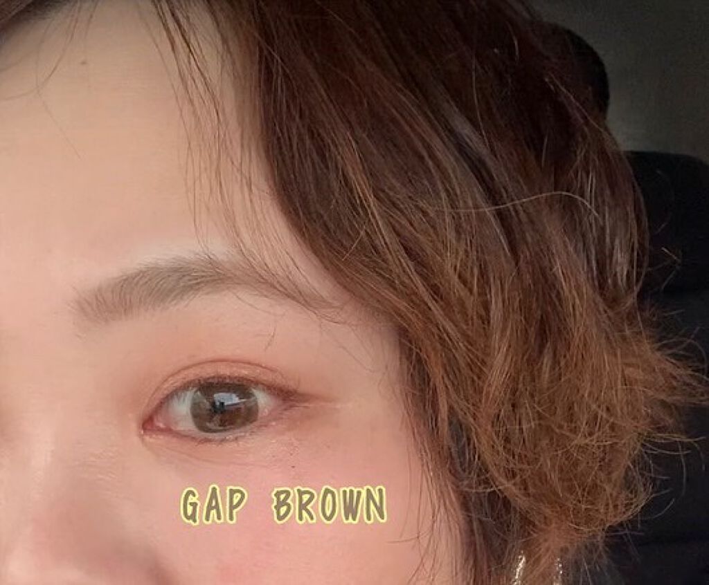 Chu's me 1day ギャップブラウン/Chu's me/ワンデー（１DAY）カラコンを使ったクチコミ（1枚目）