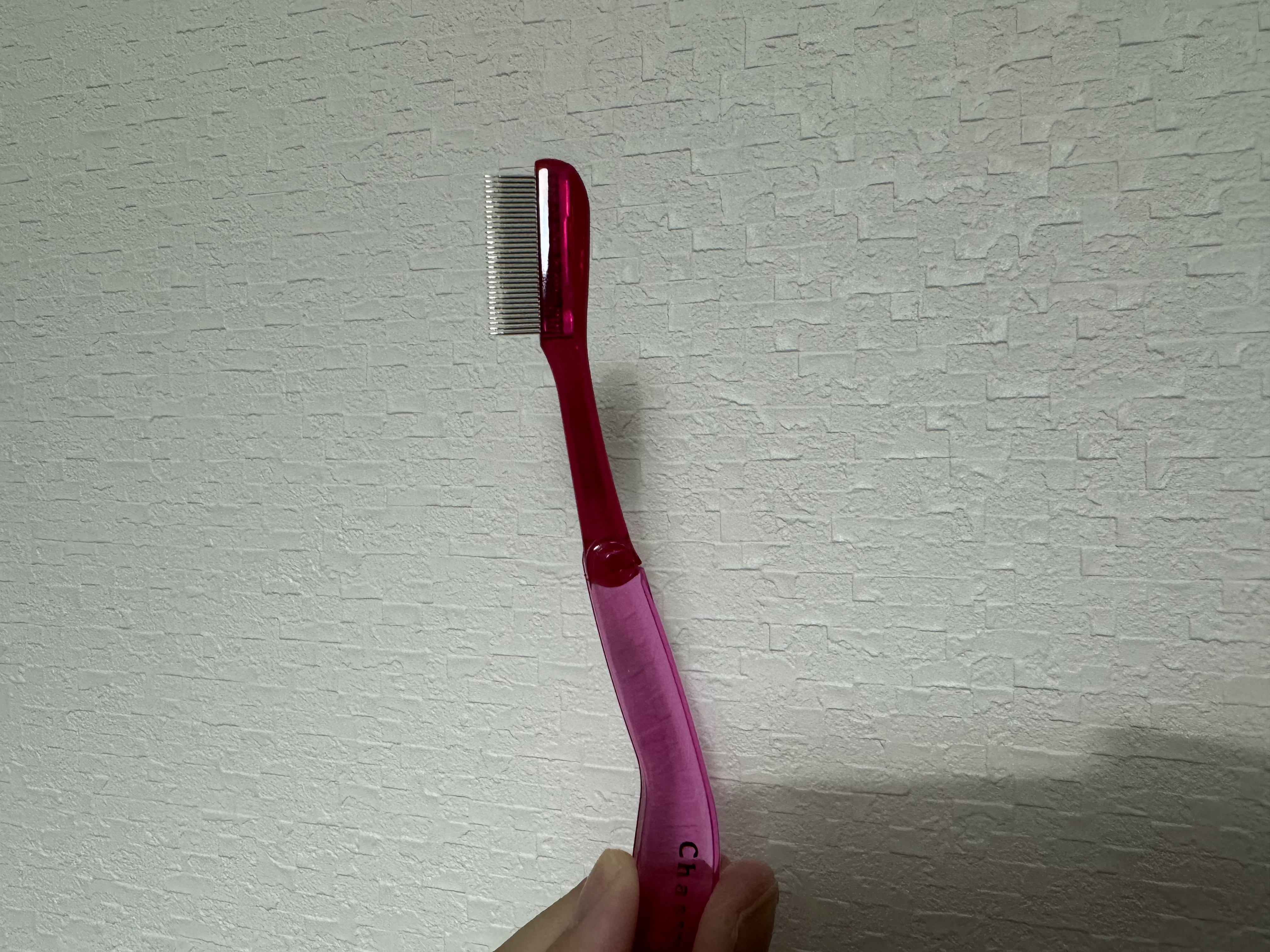 マスカラコーム メタルN（ナチュラル）/チャスティ/その他化粧小物を使ったクチコミ（3枚目）