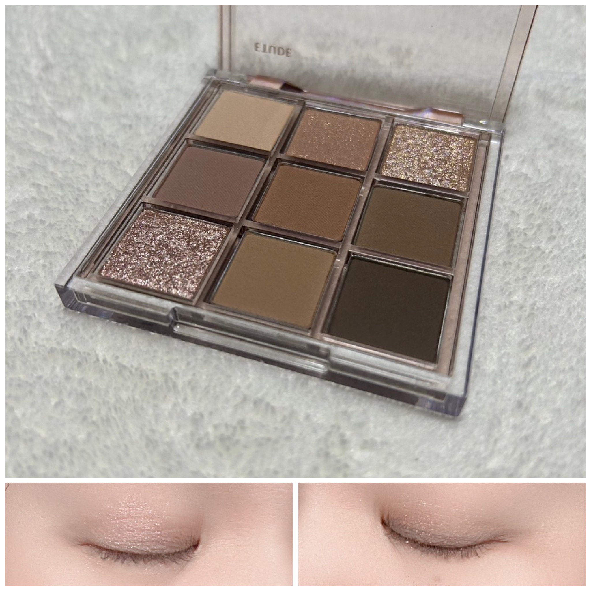 プレイカラーアイズ オータムクローゼット/ETUDE/アイシャドウパレットを使ったクチコミ（3枚目）