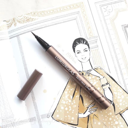 スキルレスライナー/LUMIURGLAS/リキッドアイライナーを使ったクチコミ(2枚目)