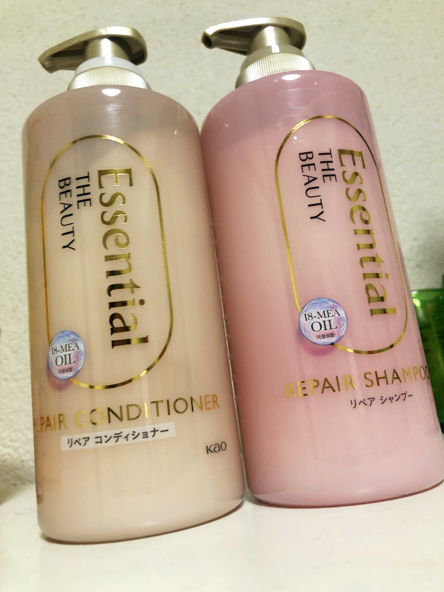 ザビューティ リペアシャンプー・コンディショナー/エッセンシャル/市販シャンプーを使ったクチコミ(1枚目)