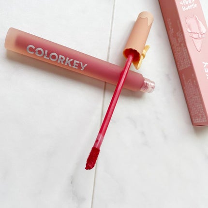 リップスティックアイスクリームティント/COLORKEY/口紅を使ったクチコミ(1枚目)