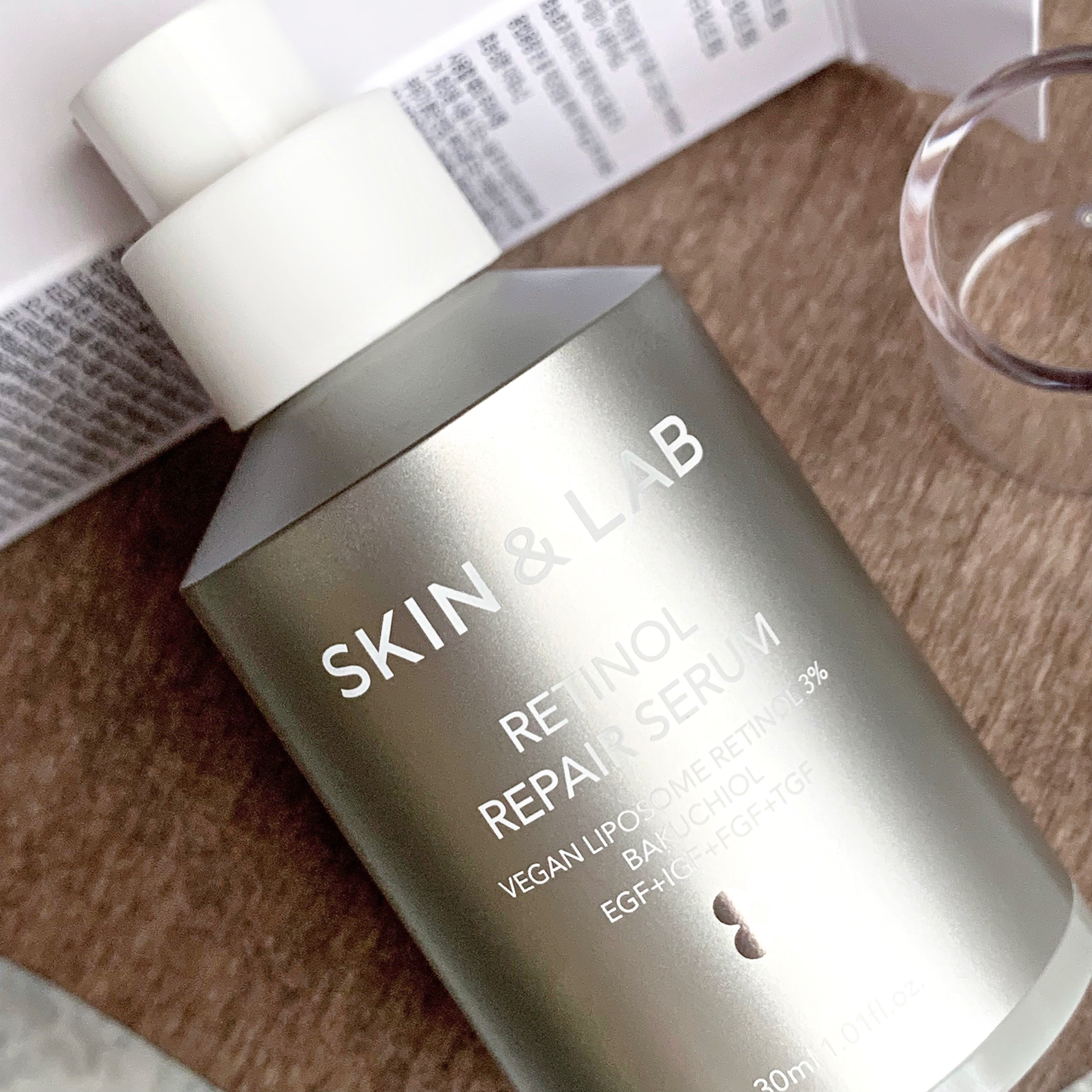 ヴィーガンリポソームレチノールセラム/SKIN&LAB/美容液を使ったクチコミ（1枚目）