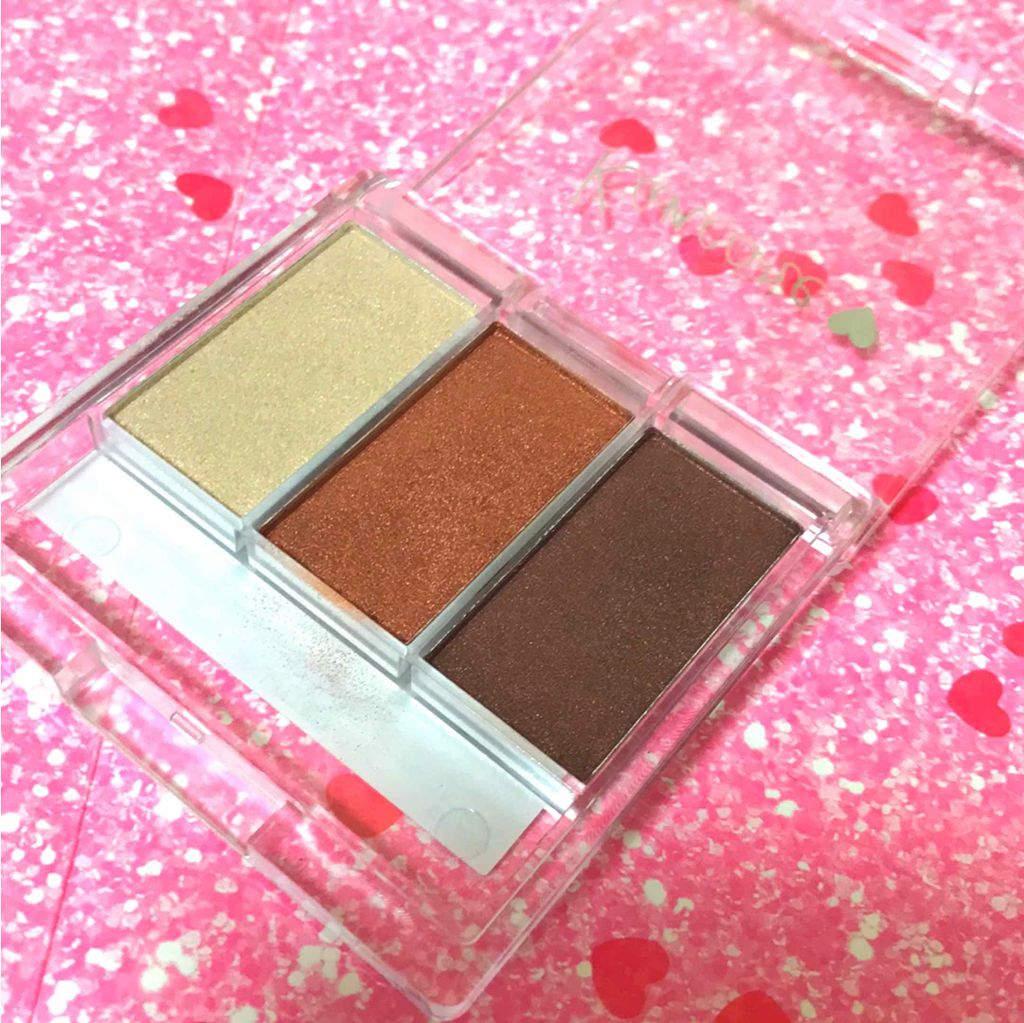 カンコレアイシャドウ/DAISO/アイシャドウパレットを使ったクチコミ(1枚目)