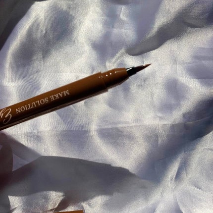 メークソリューション アイブロウティント/メークソリューション/眉ティントを使ったクチコミ(4枚目)