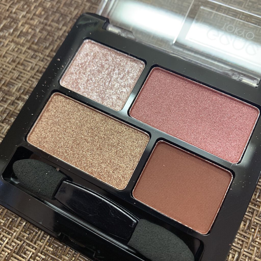 リラクシーアイシャドウ/GENE TOKYO/アイシャドウパレットを使ったクチコミ（3枚目）