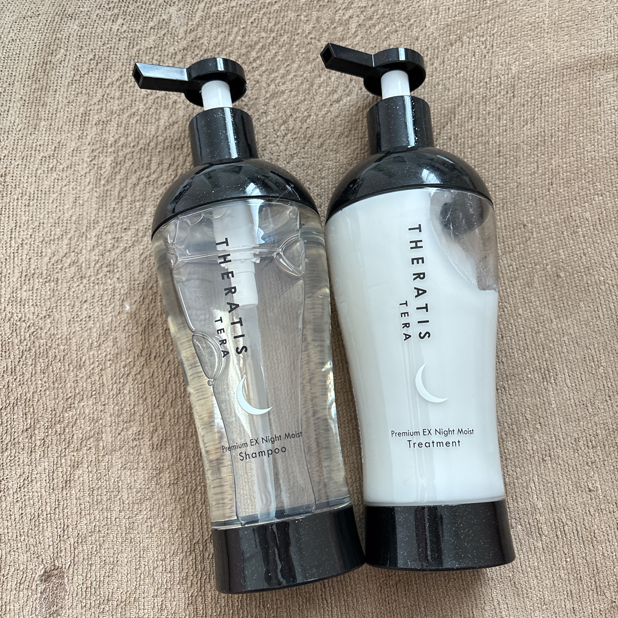 セラティス テラ プレミアム EX ナイト モイスト シャンプー/ヘアトリートメント/THERATIS/市販シャンプーを使ったクチコミ（1枚目）