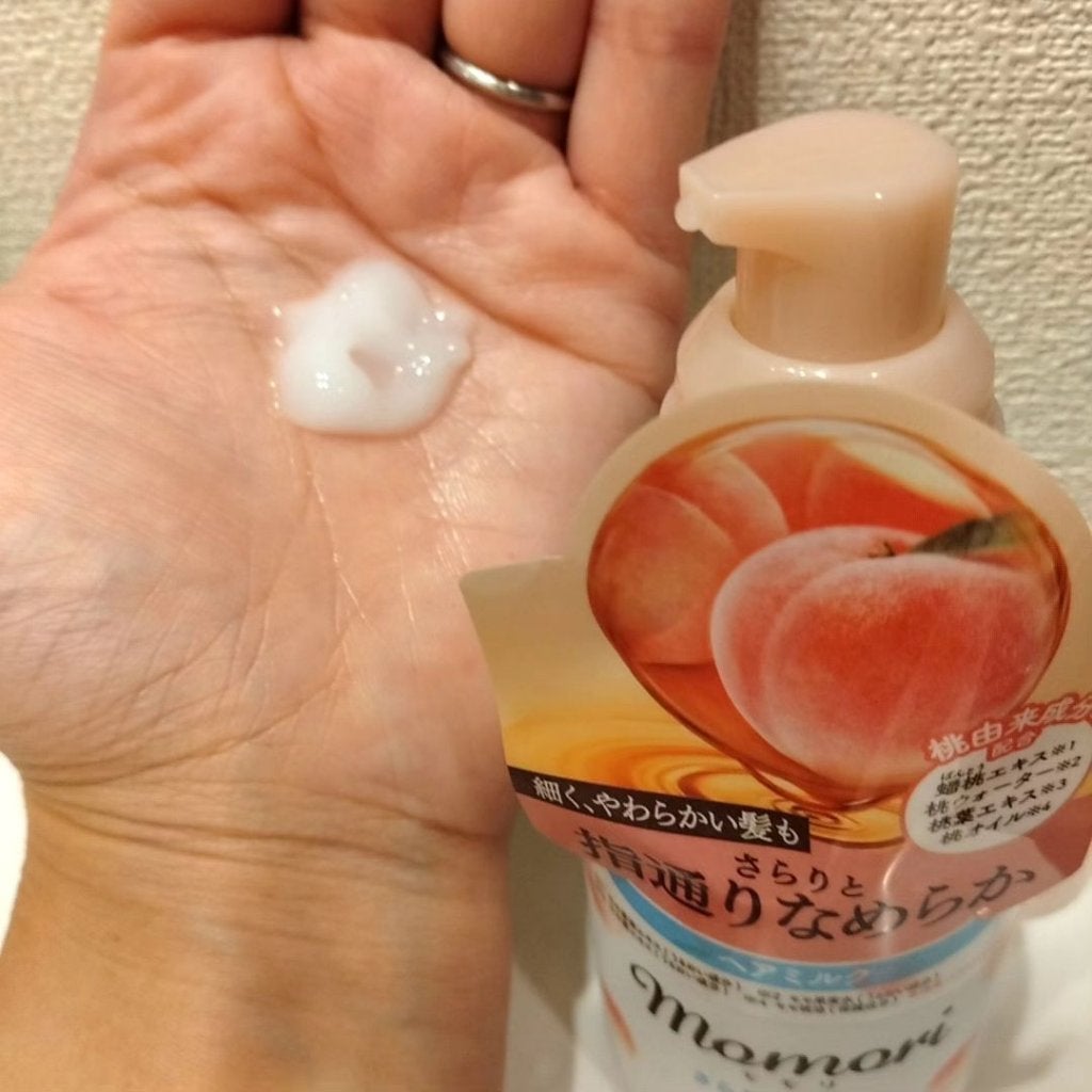 さらりとまとまるヘアミルク/モモリ/ヘアミルクを使ったクチコミ(3枚目)