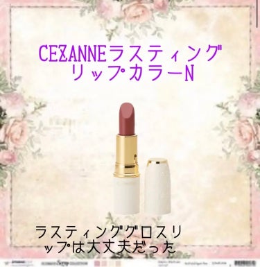 ラスティング リップカラーN/CEZANNE/口紅を使ったクチコミ（2枚目）