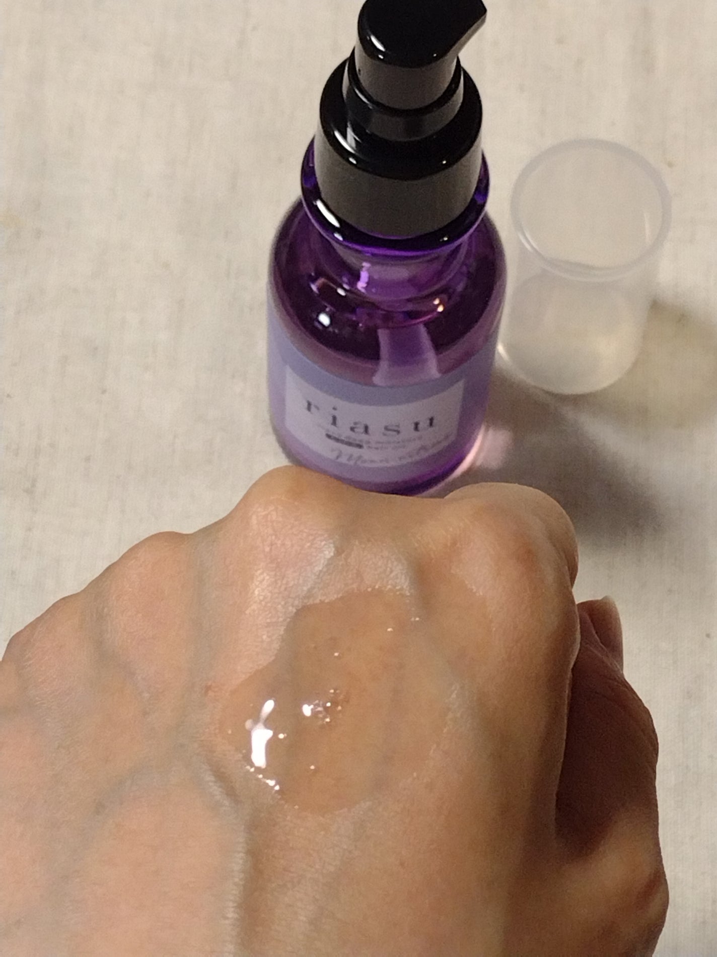 リアス ディープ モイスチャー シカ ヘアオイル/riasu/ヘアミルクを使ったクチコミ(1枚目)