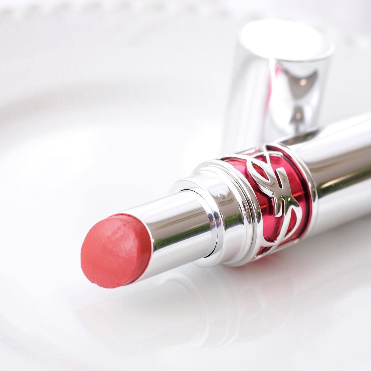 YSL ラブシャイン キャンディグレーズ/YVES SAINT LAURENT BEAUTE/口紅を使ったクチコミ（1枚目）