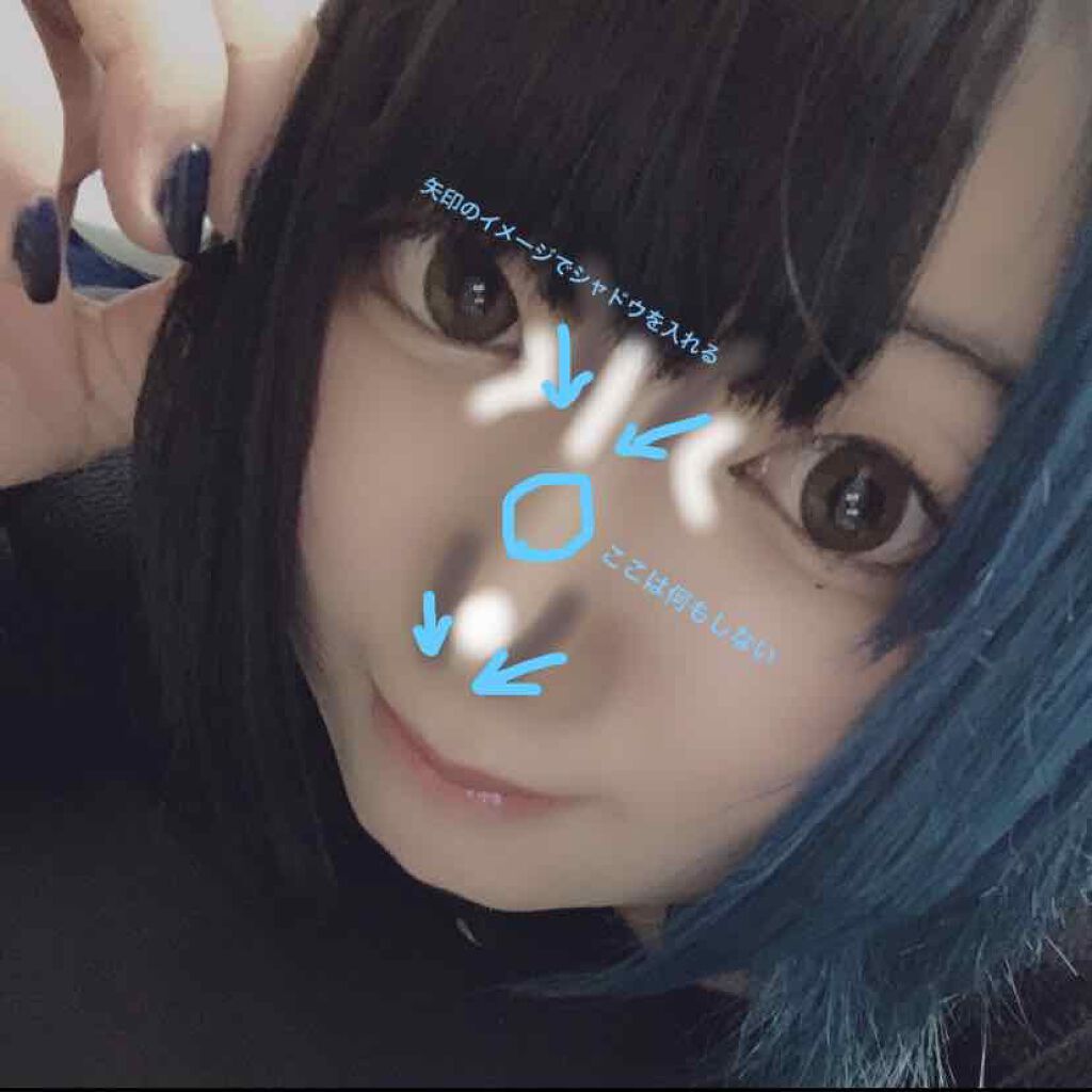 がくちん on LIPS 「こんにちは🙌今日は団子鼻に悩み続けた私が毎日メイクでしているハ..」(2枚目)