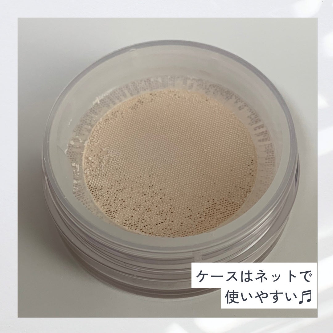 ミネラルリフレクティングスキンパウダー/エトヴォス/ルースパウダーを使ったクチコミ(4枚目)