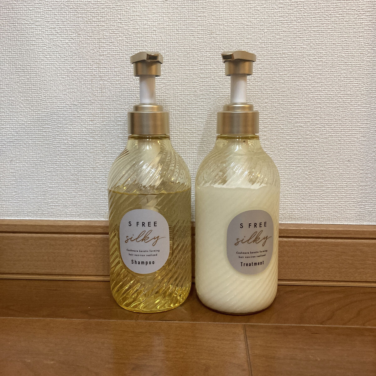 シャンプー シルキースムース／トリートメント シルキースムース /S FREE/市販シャンプーを使ったクチコミ（1枚目）