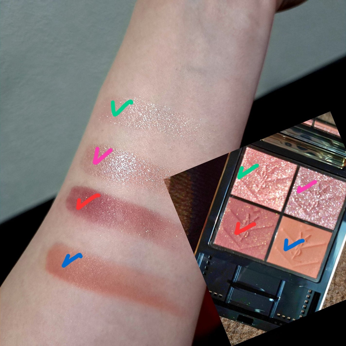 クチュール ミニ クラッチ/YVES SAINT LAURENT BEAUTE/アイシャドウパレットを使ったクチコミ(1枚目)