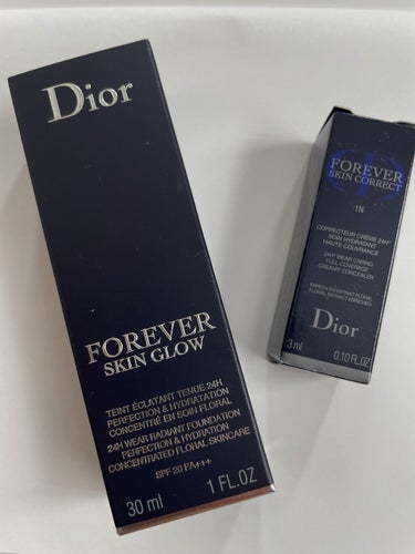 ディオールスキン フォーエヴァー フルイド グロウ/Dior/リキッドファンデーションを使ったクチコミ（2枚目）