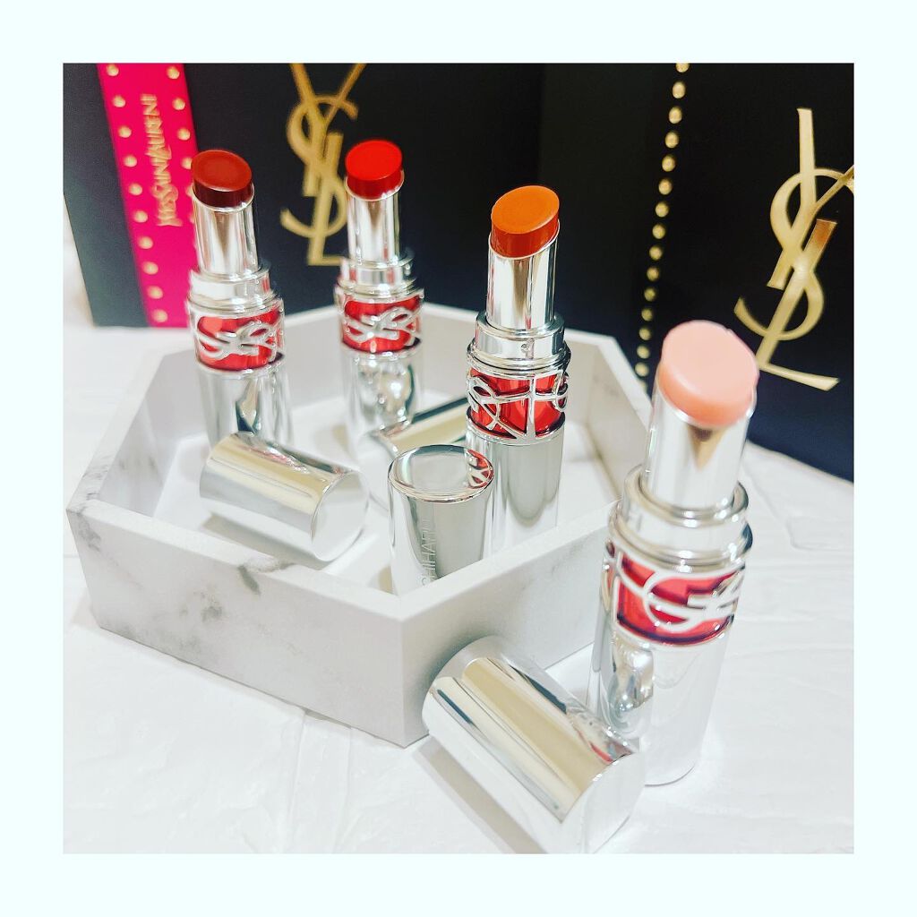 YSL ラブシャイン キャンディグレーズ/YVES SAINT LAURENT BEAUTE/口紅を使ったクチコミ(3枚目)