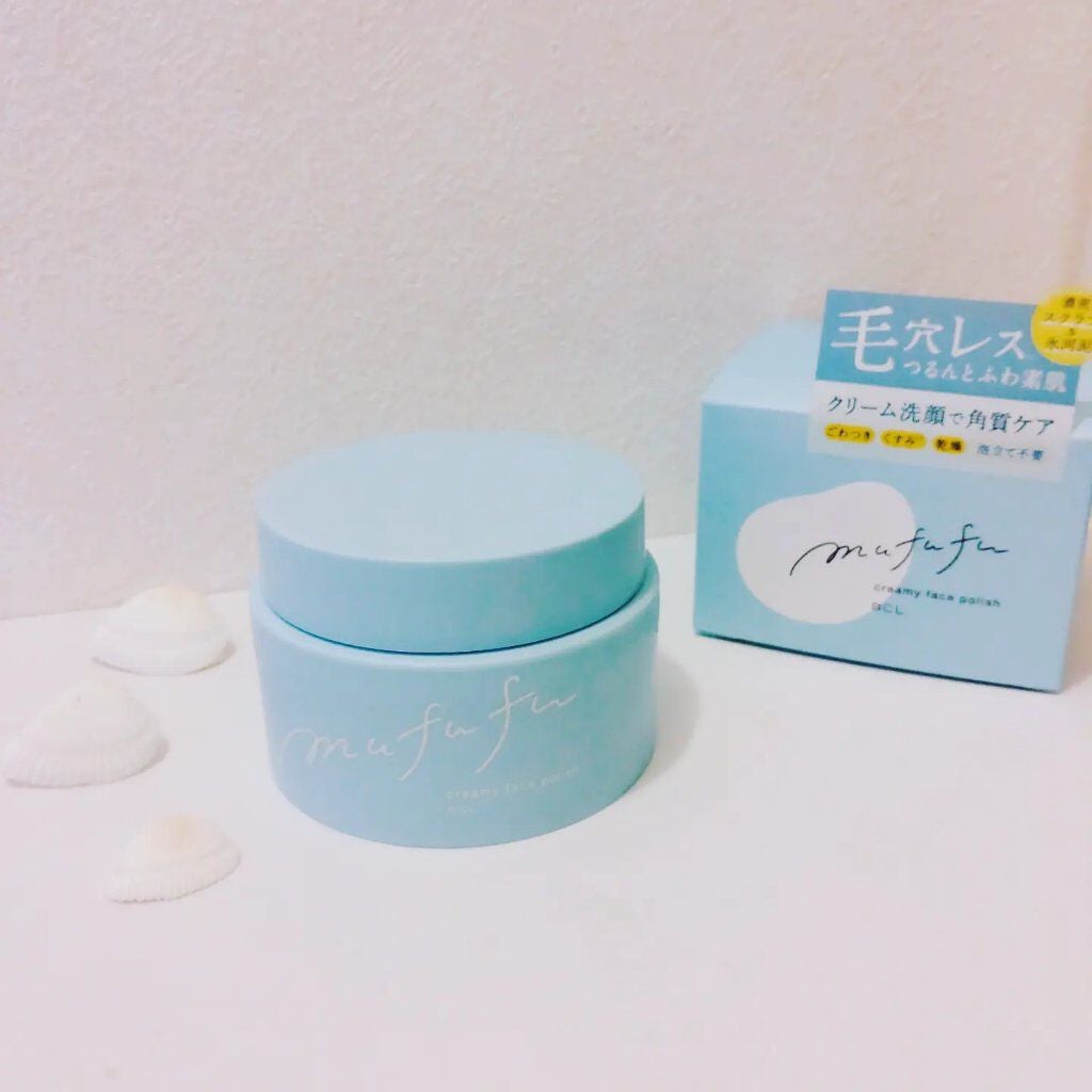 クリーミーフェイスポリッシュ/ムフフ/洗顔フォームを使ったクチコミ(5枚目)