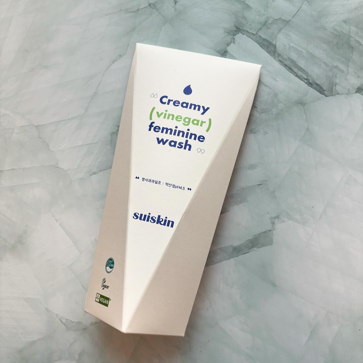 クリーミービネガーフェミニンウォッシュ/suiskin/ボディソープを使ったクチコミ（2枚目）