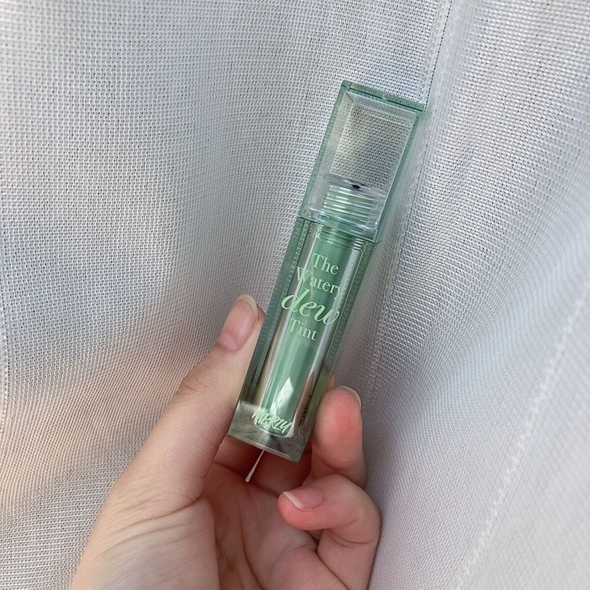 ザ ウォータリーデューティント/MERZY/リップティントを使ったクチコミ（3枚目）