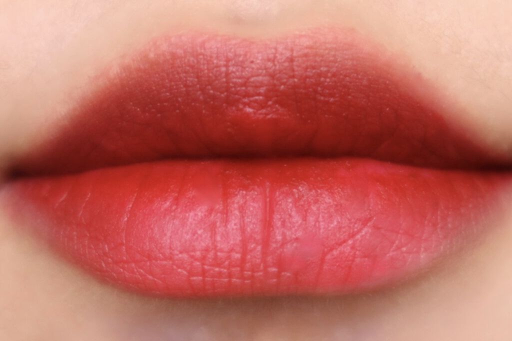 ゼロベルベットティント 21 ヴィランベスト(VILLAIN VEST)/rom&nd/リップティントを使ったクチコミ（3枚目）