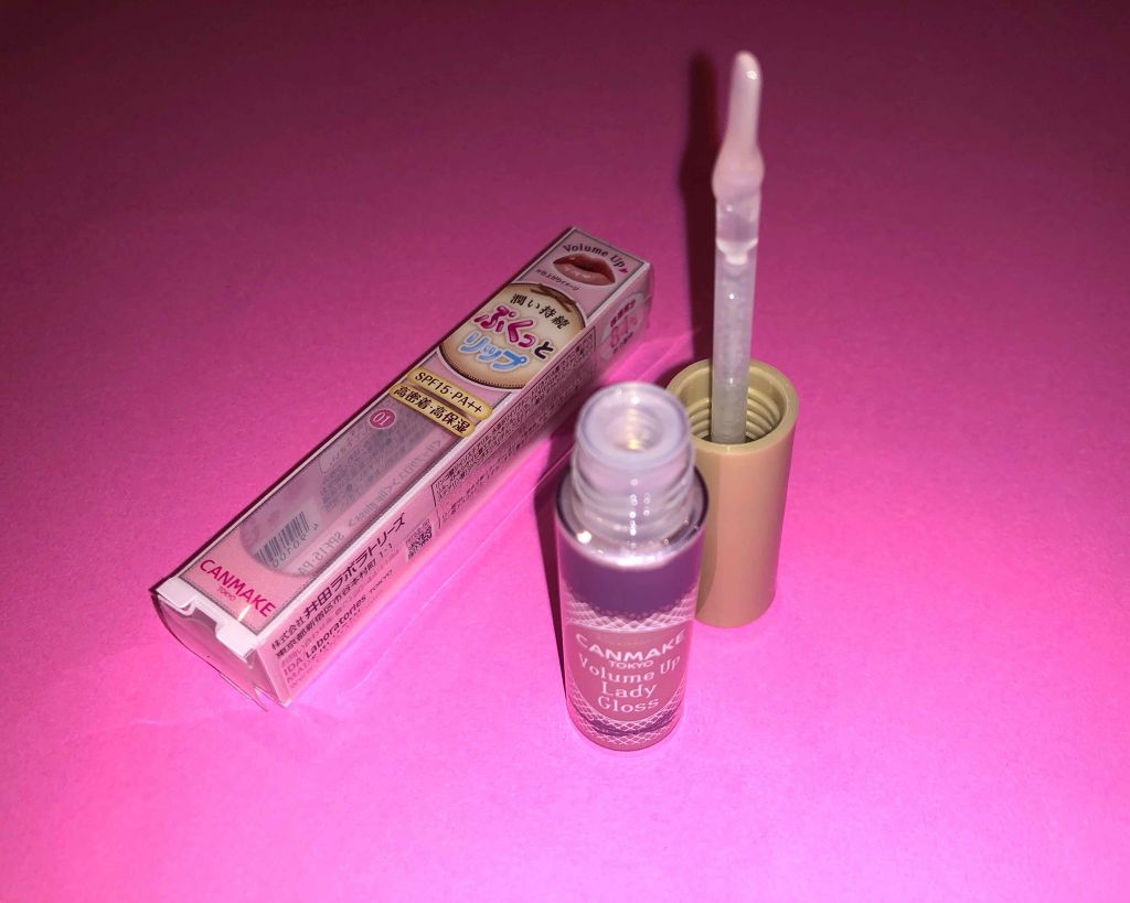 ボリュームアップレディグロス/キャンメイク/リップグロスを使ったクチコミ（1枚目）