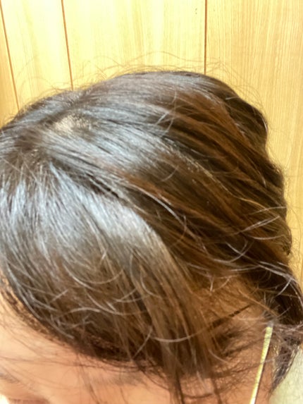 無香料ヘアカラー 早染めクリーム(白髪用)/サロン ド プロ/ヘアカラーを使ったクチコミ(1枚目)