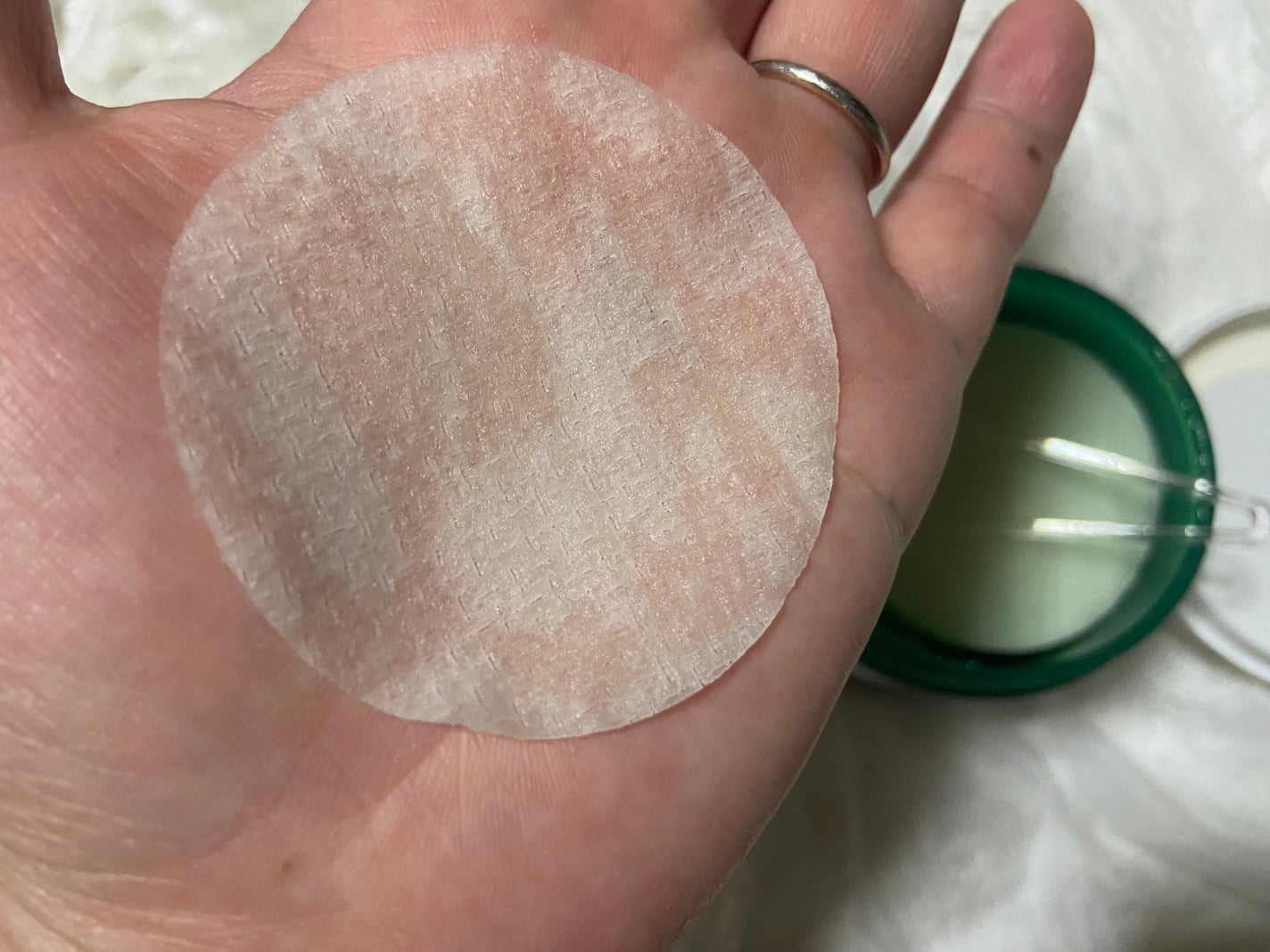 パンテノールシカブラミッシュノンコメドパッド/BIOHEAL BOH/トナーパッドを使ったクチコミ(4枚目)