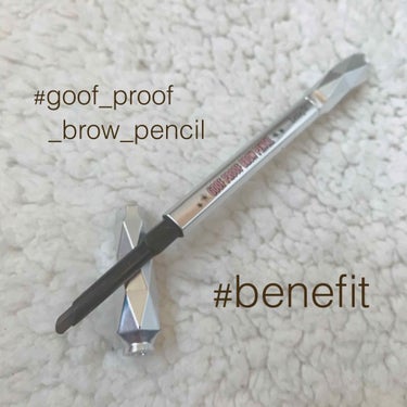 ベネフィット Goof Proof Brow Pencilのクチコミ「#アイブロウペンシル

＊benefit / Goof Proof Brow Pencil :.....」（1枚目）