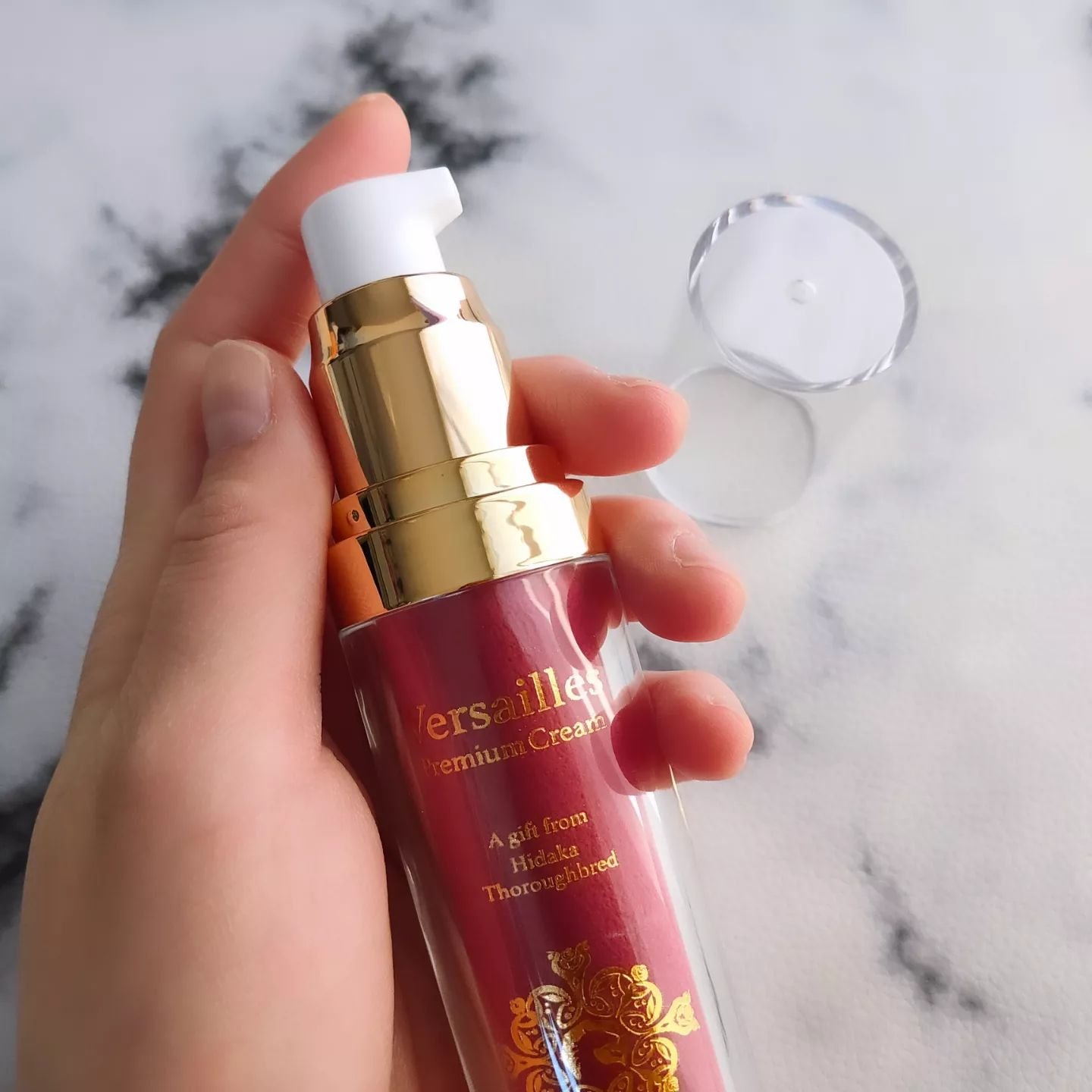 ヴェルサイユファームプレミアムクリーム/ヴェルサイユファーム/フェイスクリームを使ったクチコミ（2枚目）